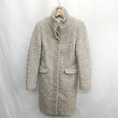 ◇ ⊇ H&M エイチアンドエム ウール混合 長袖 コート サイズEUR34 グレージュ レディース E  【1412090053061】