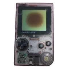 186000 ジャンク品 Nintendo 任天堂 ゲームボーイPocket MGB-001  クリアパープル