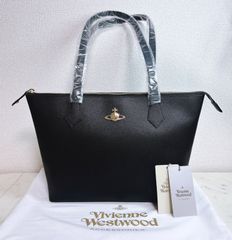 廃盤・美品】Vivienne トートバッグ 蟻柄 オーブ A4可能 ブラック 