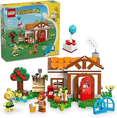 レゴ(LEGO) どうぶつの森 しずえさん、おうちにようこそ おもちゃ 玩具 誕生日 プレゼント ブロック 知育 女の子 男の子 子供 6歳 7歳 8歳 9歳 ゲーム ごっこ遊び おままごと 77049のサムネイル