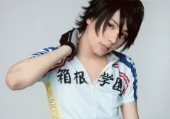 【中古】生写真(男性) 飯山裕太(新開悠人)/横型・バストアップ・背景白・キャラクターショット/舞台『弱虫ペダル』新インターハイ篇FINAL～POWER OF BIKE～ ブロマイド(個人セット)