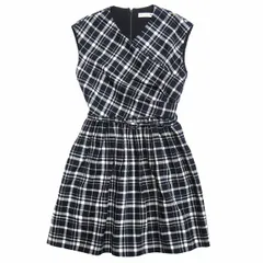 Christian Dior 半袖ミニワンピース L ベロア Christian Dior 半袖ミニワンピース L ベロア