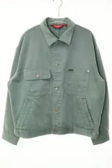 シュプリーム SUPREME 24SS DENIM CHORE TRUCKER JACKET M チョア トラッカー デニム ジャケット ライトグリーン 【ブランド古着ベクトル】【中古】☆AA★250511のサムネイル