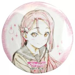 [중고] 배지·핀즈 사쿠라우치 리코(원화) [러브라이브! 선샤인!! 5주년 전시회 -Pieces of Aqours- 트레이딩 원형 캔 배지]