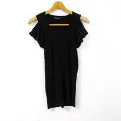 アルマーニエクスチェンジ チュニック シャツ ノースリーブトップス レディース XSサイズ ブラック ARMANI EXCHANGE 【中古】のサムネイル