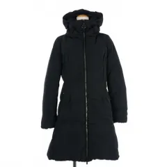 鑑定済・良品★モンクレール　レンヌ　ダウンコート　黒　1 フード着脱可 MONCLER モンクレール レンヌ RENNE ダウンジャケット フード