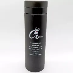 【中古】マグカップ・湯のみ 江戸川コナン(ブラック) ステンレスボトル 「名探偵コナン」 コナン探偵社グッズ