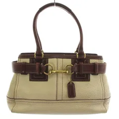 COACH ハンプトンズ ハンドバッグ F10212 ダークブラウン - marcap.net.br