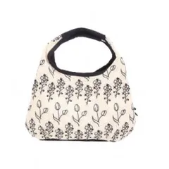 くろちく linkミニラウンドバッグ 春草 アイボリー 22107402