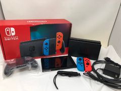 ◆任天堂　Nintendo Swich スイッチ　HAC-001　HAD-S-KABA　ブルー　レッド　ジョイコンストラップ一個欠品　中古◆13828★