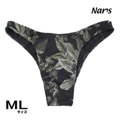 ナルズ ユニセックス 男女兼用 ショーツ ジェンダーレス ビキニ ハーフバック ショーツ メンズ 男性 下着 2wayストレッチ 花柄 日本製 M L サイズ Nars 01154