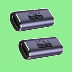 【在庫処分】C 中継アダプタ メス to メス USB Type USB C 延長アダプタ【40Gbps高速データ転送&100W/5A急速充電& 8K@60Hz映像出力】タイプ USB-C Type C 延長コネクタ YFFSFDC USB4メス 延長コード
