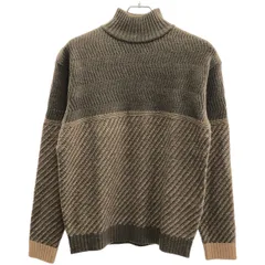 FACTOTUM ファクトタム 19AW ハイネックアランニットセーター 01091038 ブラウン 44のサムネイル