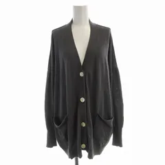 【新品未使用】FRAMeWORK TWEEDニットカーディガン グレー・ブラック FRAMeWORK（フレームワーク）｜カーディガン/ボレロ一覧 - WEAR