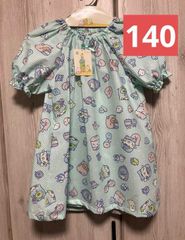 すみっコぐらし　半袖　パジャマ　女の子　夏用　上下セット　涼しい　140cm