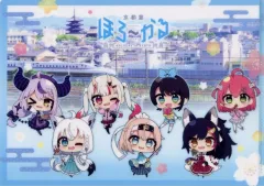 ホロライブ ほろ～かる 市内巡回スタンプラリー クリアファイル&缶バッジ7種 ホロライブ×観光周遊企画「ほろ～かる」始動。第1弾は京都篇