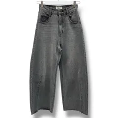 COLLAGE GALLARDA GALANTE コラージュ ガリャルダガランテ Q.anos ブルージュデニム ジーンズ パンツ CLZ5022103A0001 灰色 グレー PSサイズ レディース 通年 ゴーゴー古着マルイ北千住店 19 No.775