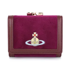 新品 ヴィヴィアン ウエストウッド Vivienne Westwood 3つ折り財布 パープル
