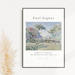 ポール・シニャック、「PAYSAGE A LEZARDRIEUX」 Amazon.co.jp: Paul Signac ポール・シニャック 絵画 The