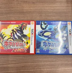 【中古品】3DS ポケットモンスター オメガルビー・アルファサファイア