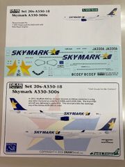 DRAWデカール #20-A330-18 スカイマーク A330-300 1/200 スケールデカール