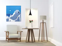 ■SIMON BAKER■のれん「白い街並みと海」85x90cm ×5枚セット【日本製】のれん 暖簾 家紋 間仕切り ジブリ トトロ 千と千尋 風景 景色 目隠し スヌーピー ウィリアムモリス【匿名配送らくらくメルカリ便全国送料無料】