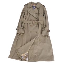 クリーニング済✨バーバリー トレンチコート ノバチェック 玉虫色