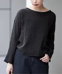 アトリエフランセ 長袖カットソー ブラック Fフランス製 上品シンプル 2025年最新】アトリエフランセの人気アイテム - メルカリ