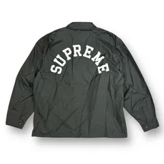 国内正規 Supreme × Champion 24SS Coaches Jacket コーチジャケット アーチロゴ シュプリーム チャンピオン コラボ ブラック 2XL 72217A6のサムネイル