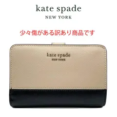 【訳あり 新品未使用】ケイトスペード kate spade 2つ折り財布 スペンサー SPENCER コンパクト ウォレット PWR00279 195