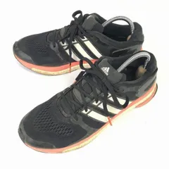 adidas/アディダス★adistar boost ESM/ローカットスニーカー【28.0/黒×橙×白】ライン入り◆J-136
