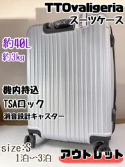 2024年最新】TTOバリジェリアTTOvaligeria スーツケース S機内持込