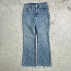 00年代 USA製 Levi's リーバイス 517 BOOT CUT フレアデニムパンツ ブーツカット レディースW27相当 メンズ 