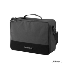 ≪'18年3月新商品！≫ シマノ リールポーチ PC-029R ブラック Lサイズ 