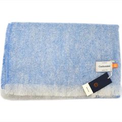 Cushendale モヘア ストール キャシェンデール カシュヘンデール mer0160 ブルー