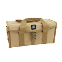 【特価セール】パカットバッグ 大きく開いて取り出しやすい コヨーテ 幅340×奥行150×高さ160mm 角型 SK11(エスケー11) 収納 アウトドア SPB2-340BR