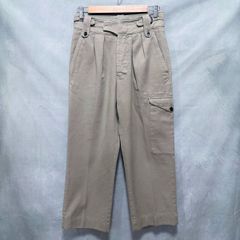 GERMANO × BEAMSF ジェルマーノ ビームス別注 コットンツイル イギリス軍タイプ 2プリーツ グルカ カーゴ パンツ size.44(S) ベージュ