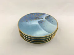 640. 乃りたけ　ノリタケ　雪月花　金彩　５枚セット