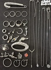 シルバーアクセサリーまとめ売り　指輪　ネックレス