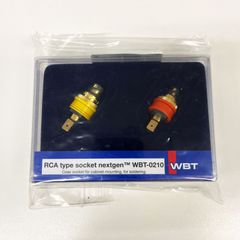 WBT RCAプラグ 2個1組 WBT-0210CURW OY 銅素材タイプ【新品未開封/完了品/旧パッケージ】