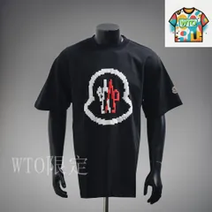 【今日特価】ピクセルブラーフォームロゴ T シャツ（B/W）/Pixel Blur Foam Logo Tee-1
