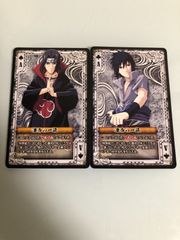 NARUTO ナルティメットカードバトル うちはイタチ 2枚セット - メルカリ