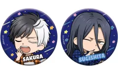 【中古】バッジ・ビンズ A.桜遥＆杉下京太郎 缶バッジセット(2個組) 「WIND BREAKER」