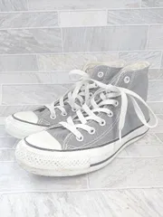 ◇ Θ converse コンバース ハイカット スニーカー サイズ23.5cm グレー レディース E  【1410230013814】