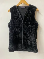 neediss portswear　ノーカラーボアベスト　【M125-20241003-03TS】