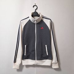 00s adidas ドット柄 水玉 トラックジャケット ジャージ y2k - メルカリ