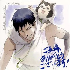 [중고] 코스터 아오미네 다이키 신작 일러스트 오리지널 코스터 [극장판 쿠로코의 농구 LAST GAME] 4D 상영 입장자 선물