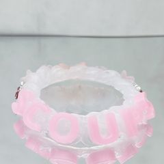 さくらんぼ　リボン　ピンク 　SEVENTEEN セブチ　carat棒　カラット棒  デコクラウン　デコ   ホイップデコ　ペンライトデコ