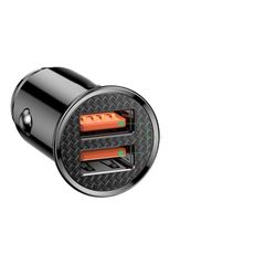 zmart QC 3.0 2.0 USBカーチャージャー 5A 高速 PD カー 電話 スマートフォン 充電器 4.5V 5V 9V 12V 急速充電 USBポート シガーソケット 車載 高速 車内電