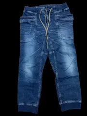 廃盤 レア 日本製 GOHEMP ゴーヘンプ ベンダーリブパンツ W32 GOHEMP ゴーヘンプ VENDOR ANKLE CUT PANTS ユーズドウォッシュ